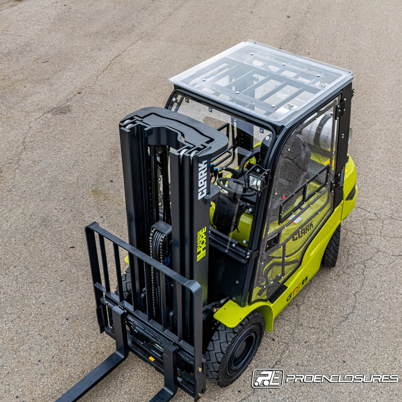 Clark Forklift Cab Enclosure