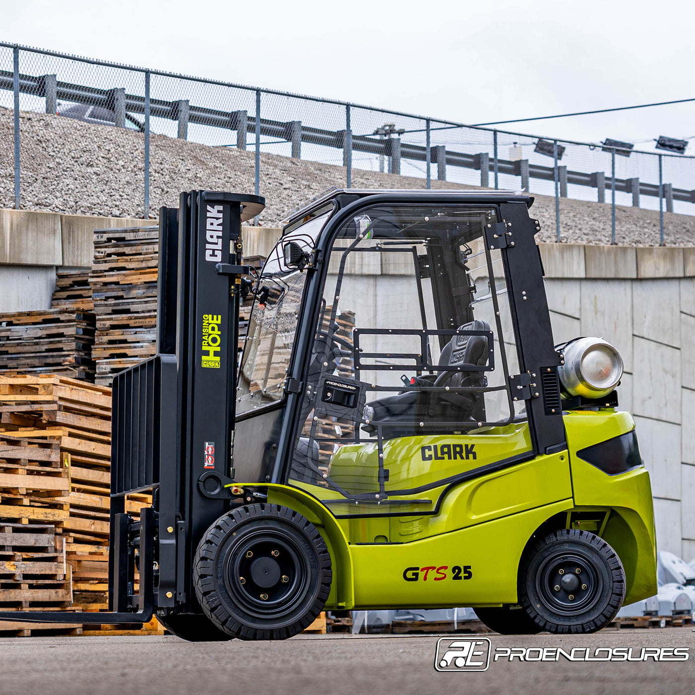 Clark Forklift Cab Enclosure