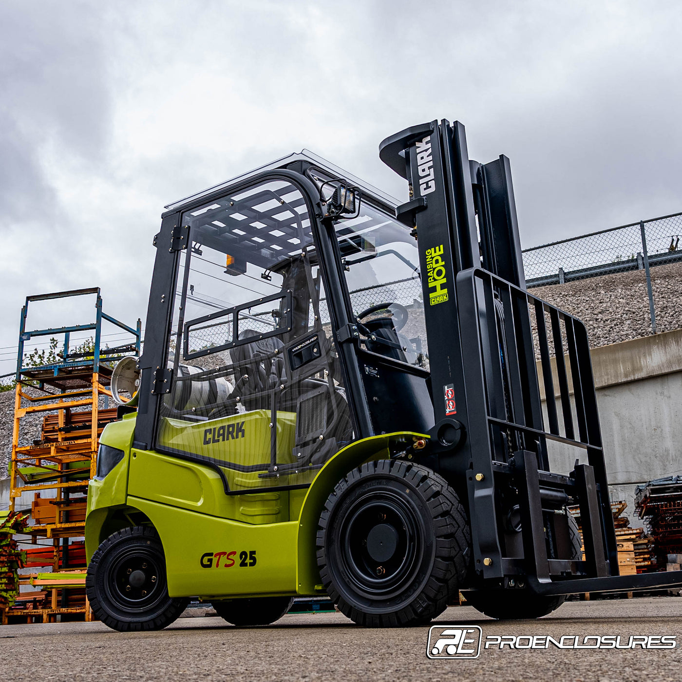 Clark Forklift Cab Enclosure