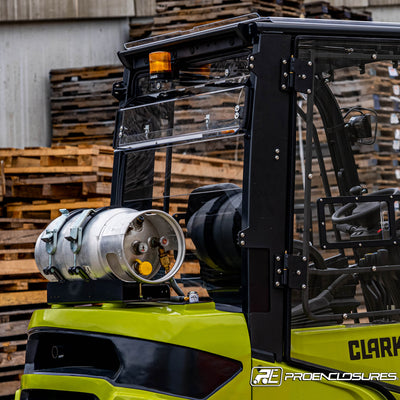 Clark Forklift Rear Windshield