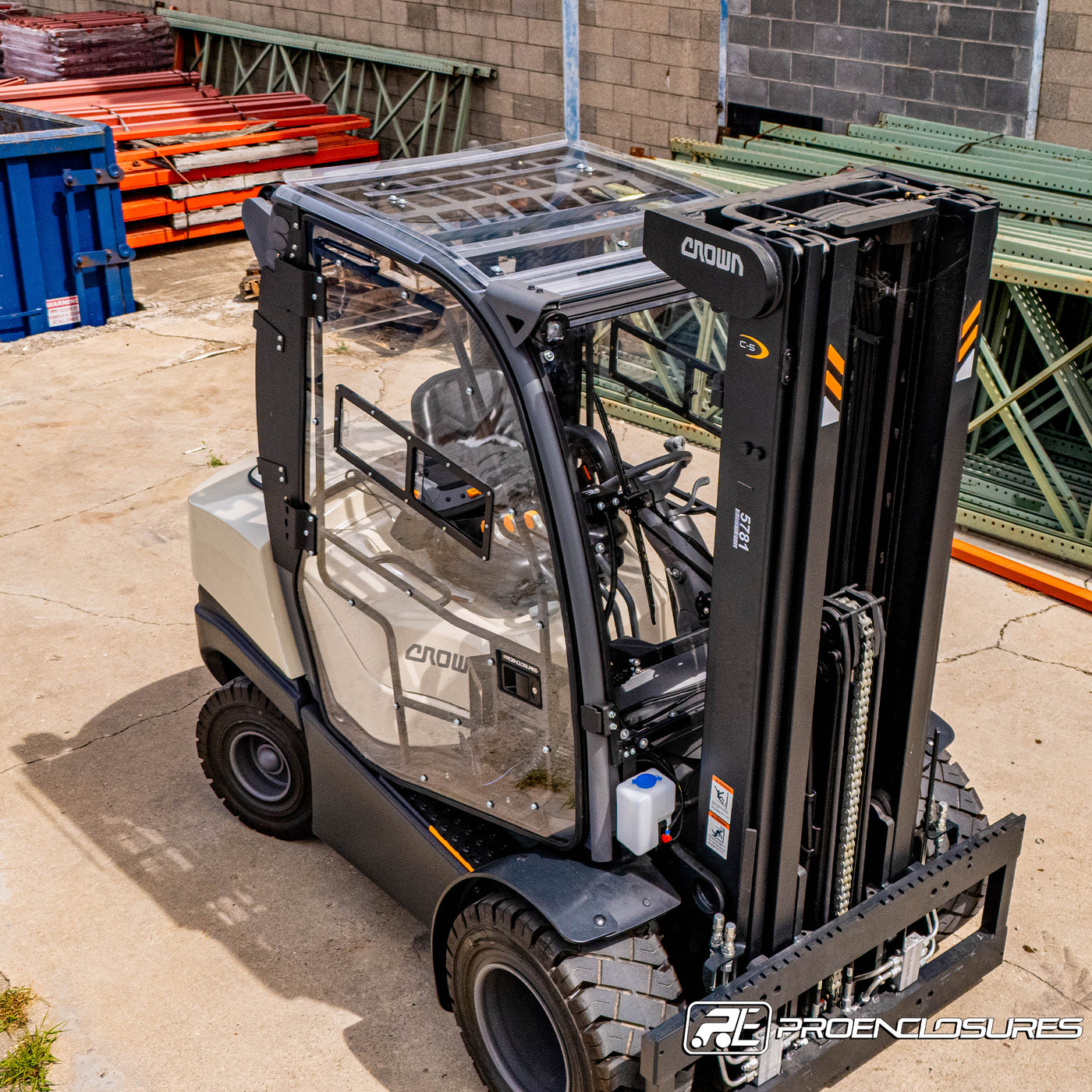 Crown Forklift Cab Enclosure