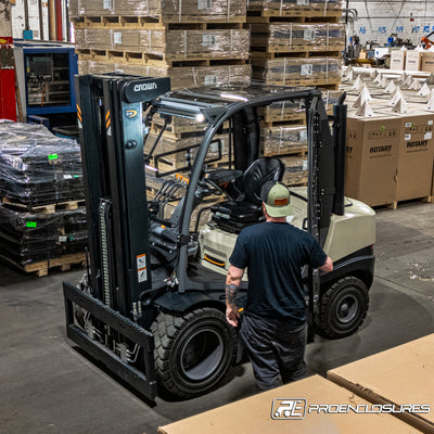 Crown Forklift Cab Enclosure