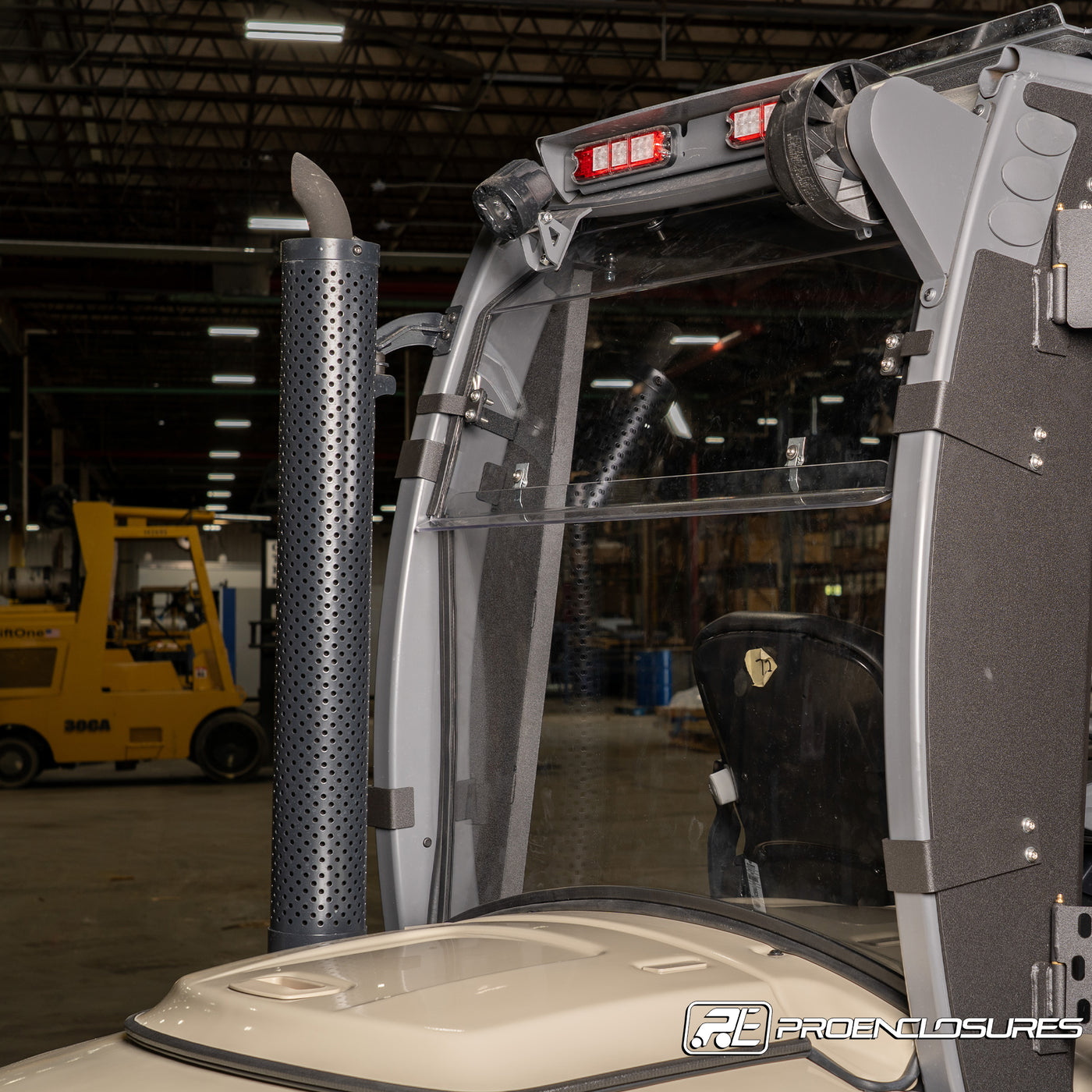 Crown Forklift Rear Windshield