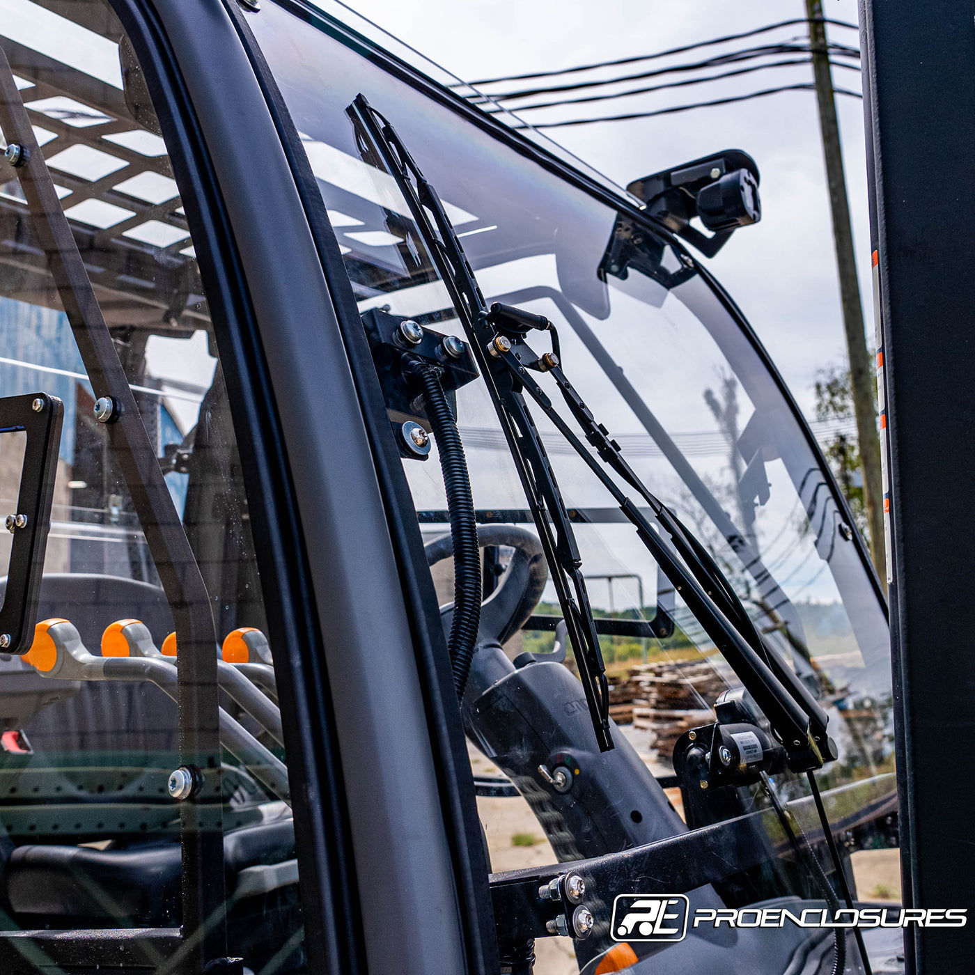 Crown Forklift Front Windshield