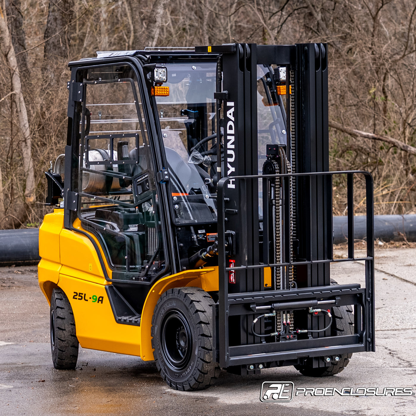 Hyundai Forklift Cab Enclosure