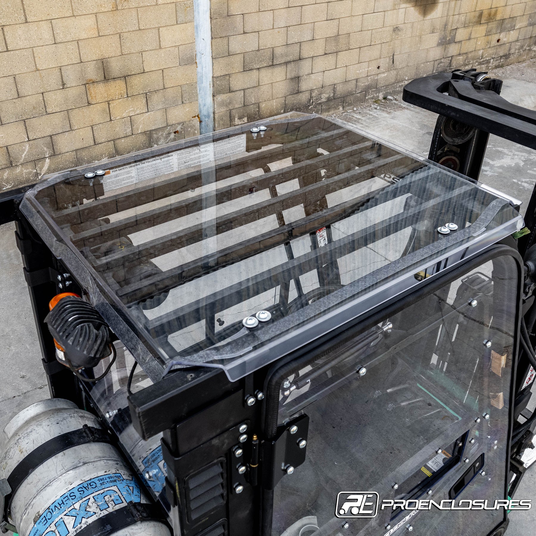 ProEnclosures Mitsubishi Forklift Trucks Roof proenclosures-mitsubishi-forklift-trucks-roof