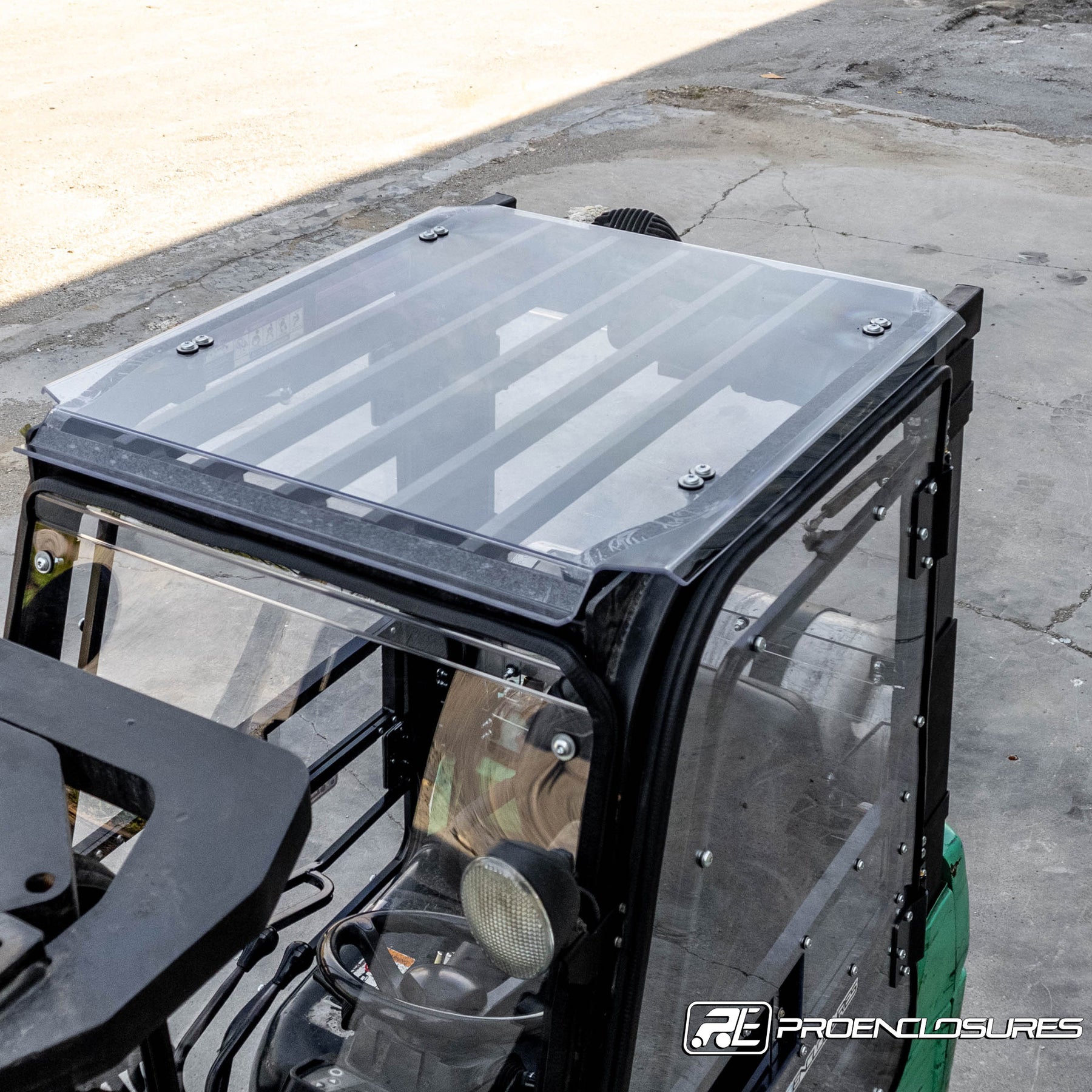 Mitsubishi Forklift Cab Enclosure ProEnclosures mitsubishi-forklift-cab-enclosure-proenclosures