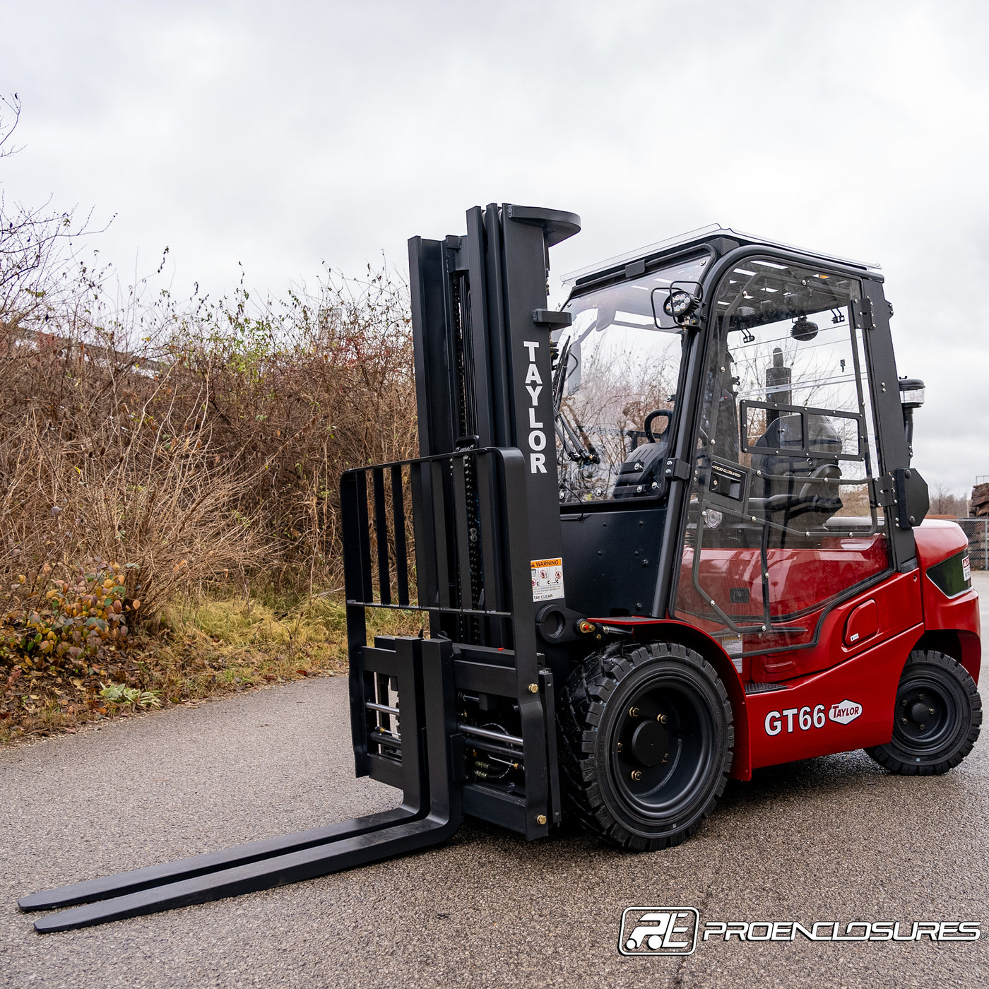 Taylor Forklift Full Cab Enclosure